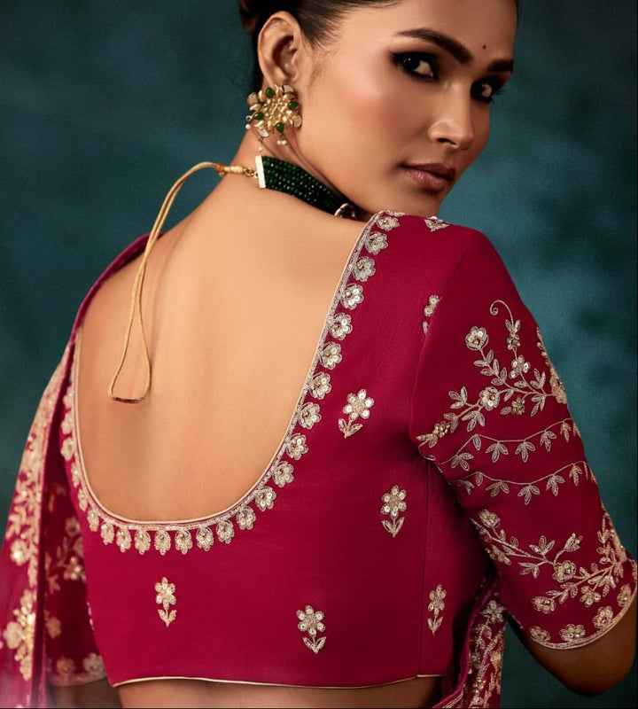 Serenity Shine Fancy Silk Saree