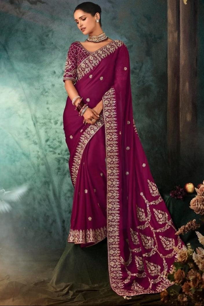 Serenity Shine Fancy Silk Saree