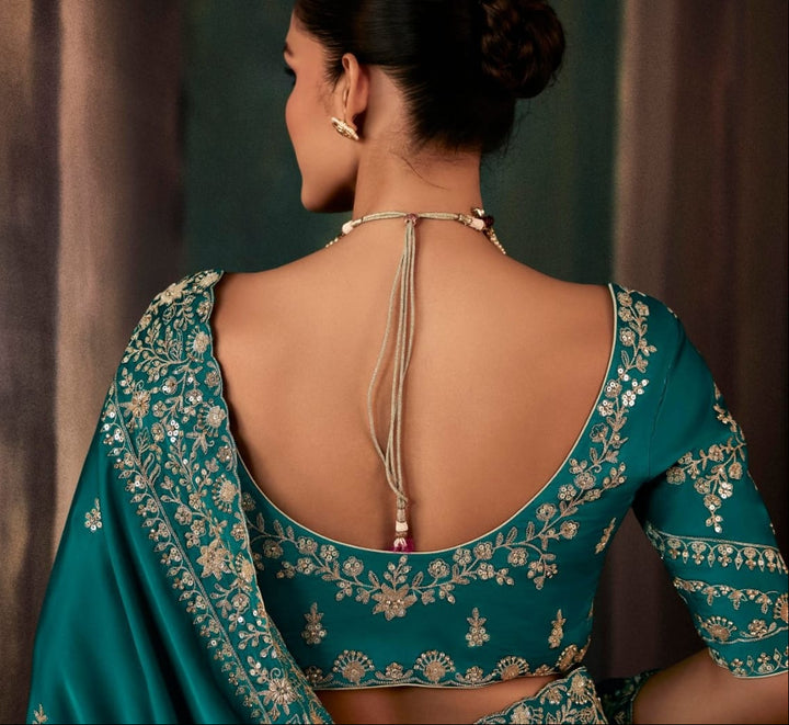 Serenity Shine Fancy Silk Saree