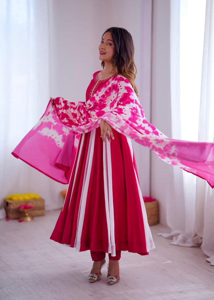 Glamour Touch Fancy Silk Gown