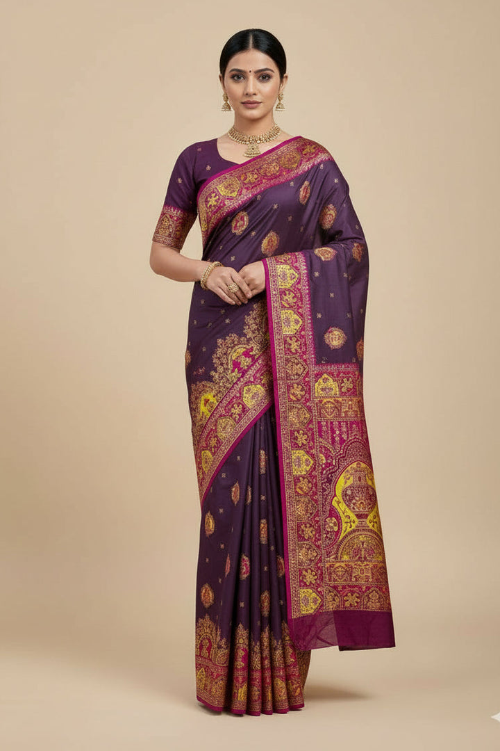 Exclusive Pashmina Paithani Silk Saree