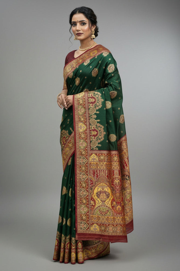Exclusive Pashmina Paithani Silk Saree