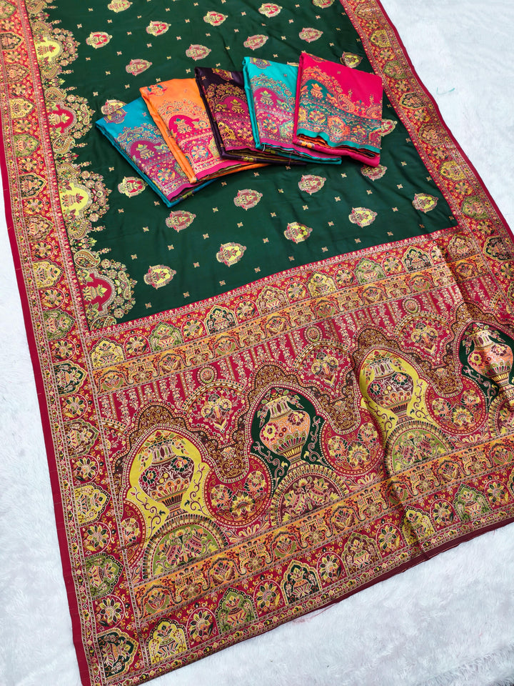 Exclusive Pashmina Paithani Silk Saree