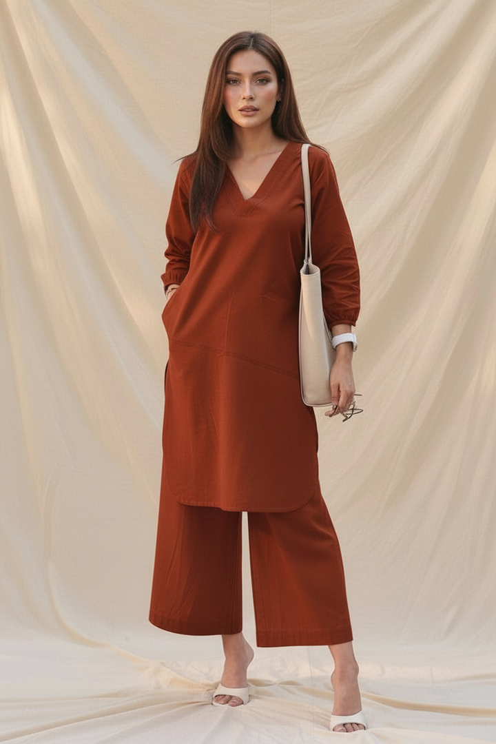 Smart Walk Cotton Coord Set