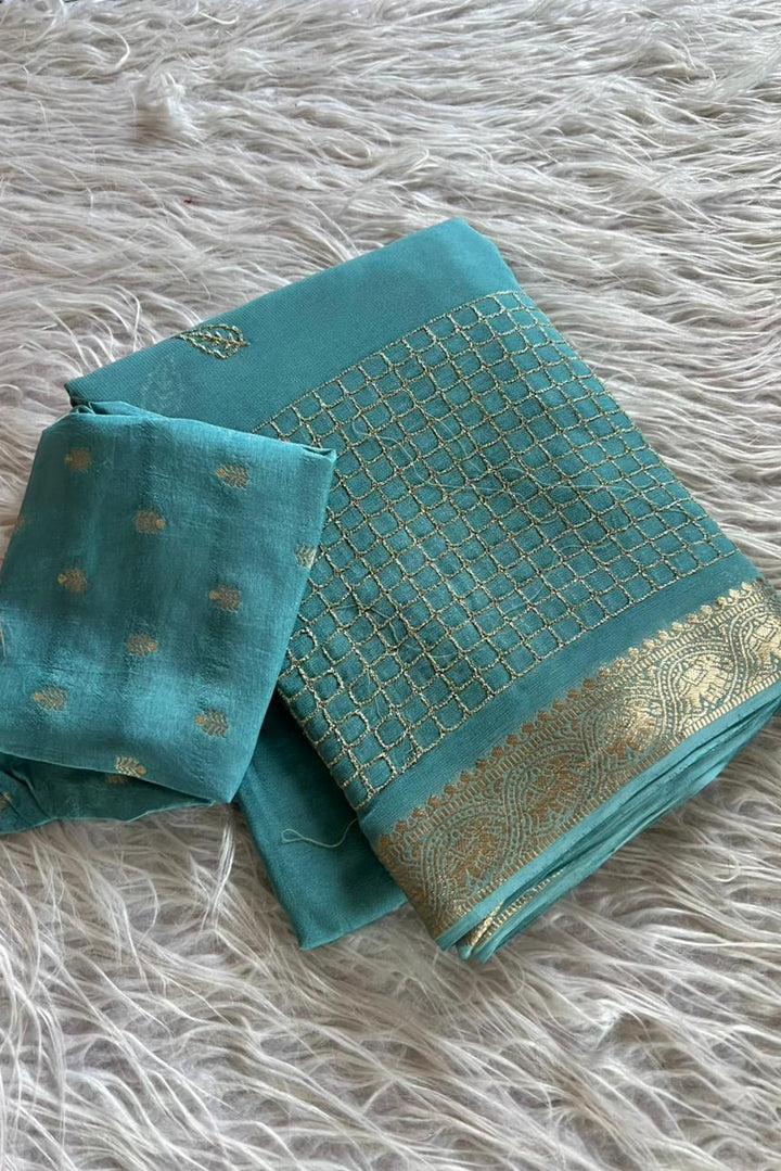 Spotlight Look Viscose Georgette Saree