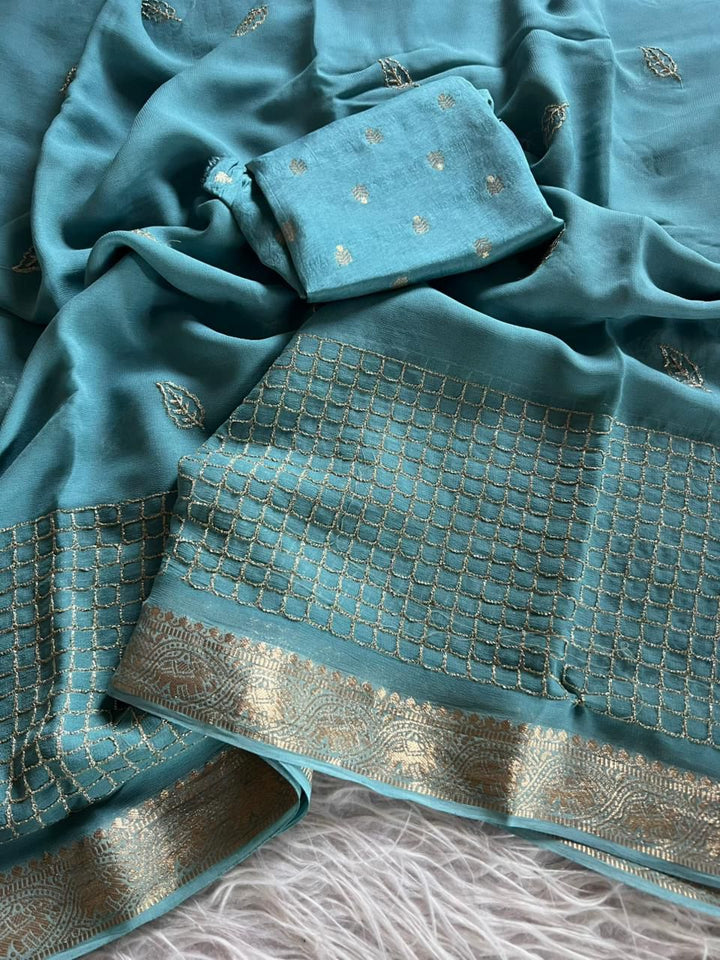 Spotlight Look Viscose Georgette Saree