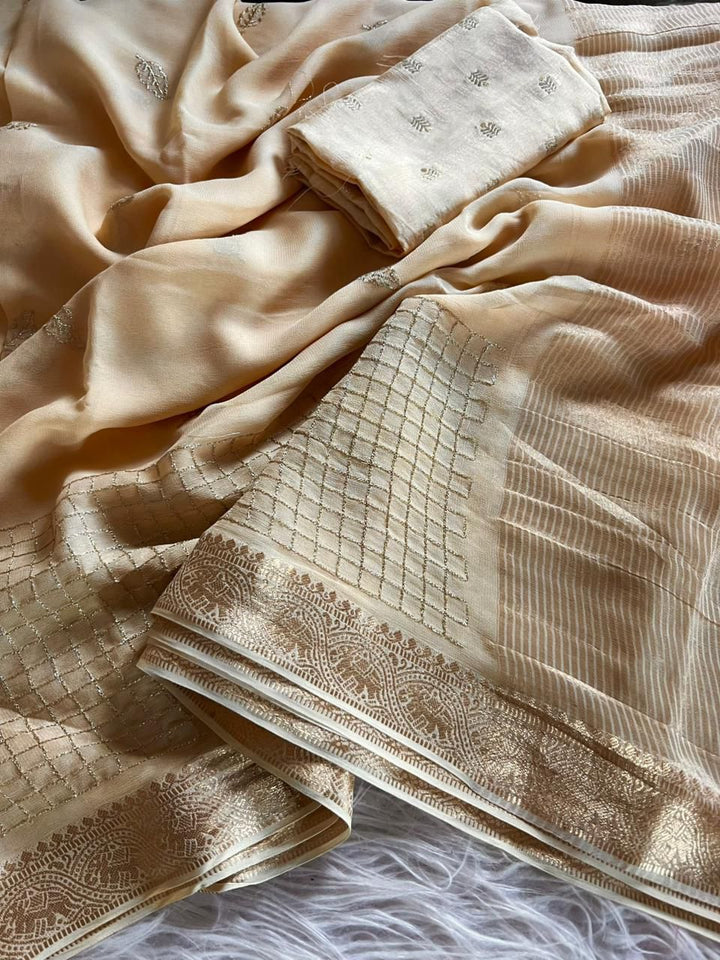 Spotlight Look Viscose Georgette Saree