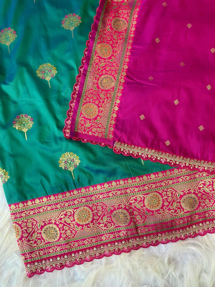 Slay the Drape Banarasi Silk Saree