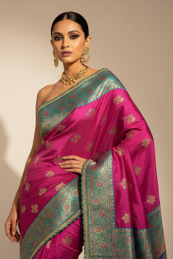 Slay the Drape Banarasi Silk Saree