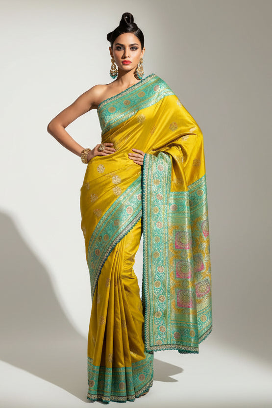 Slay the Drape Banarasi Silk Saree