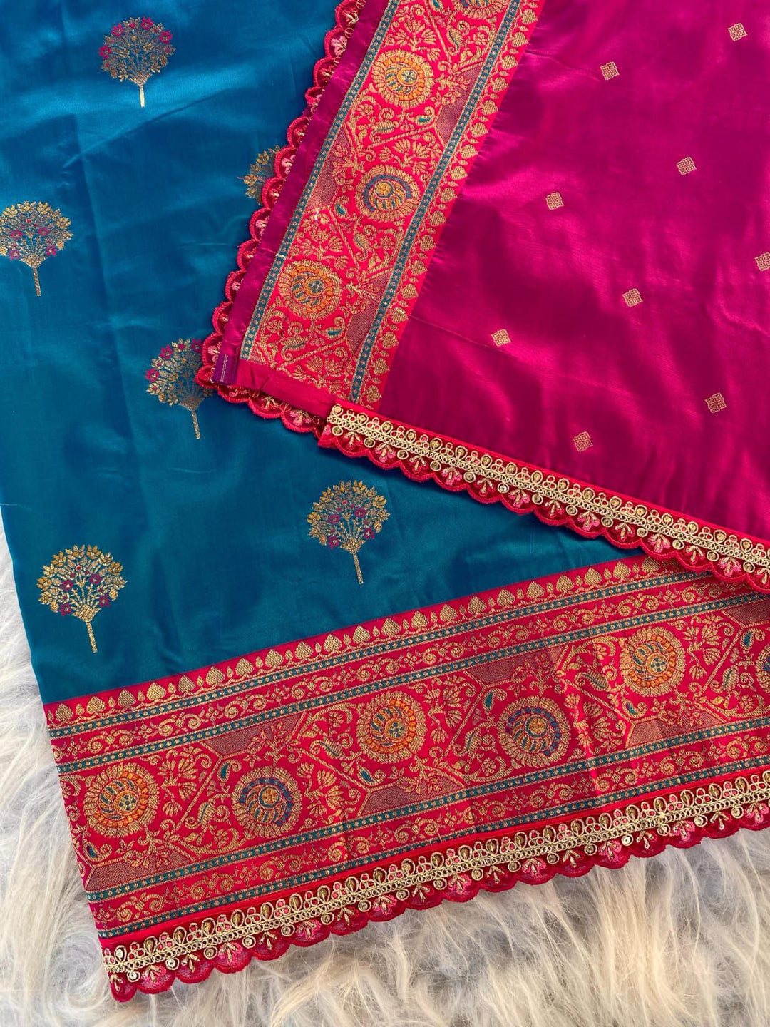 Slay the Drape Banarasi Silk Saree