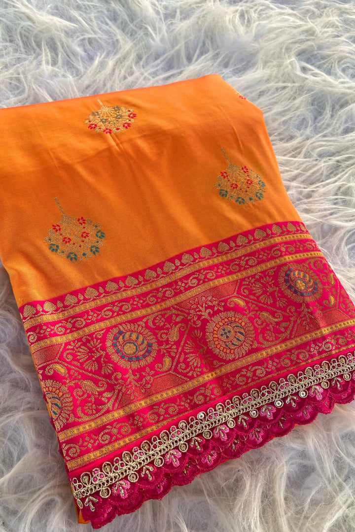 Slay the Drape Banarasi Silk Saree