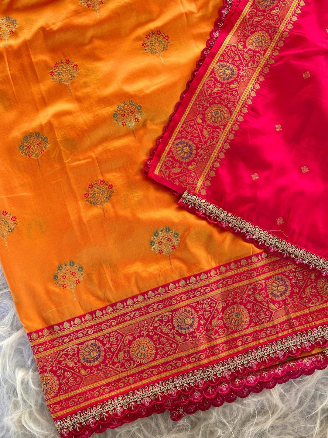Slay the Drape Banarasi Silk Saree