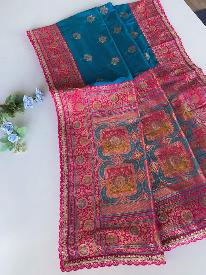 Slay the Drape Banarasi Silk Saree