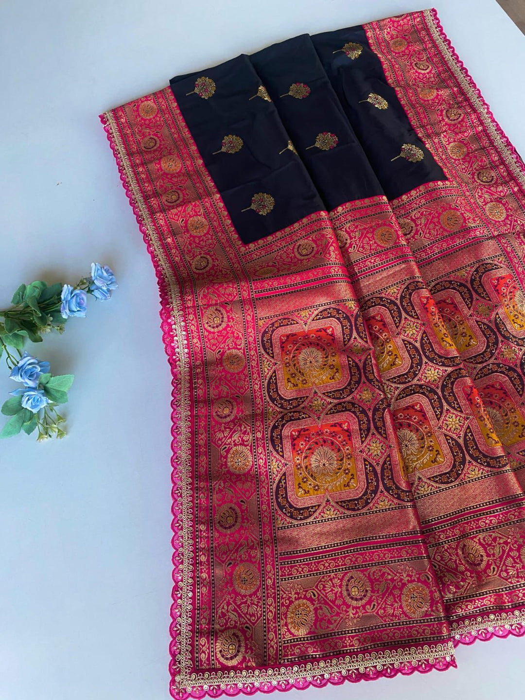 Slay the Drape Banarasi Silk Saree