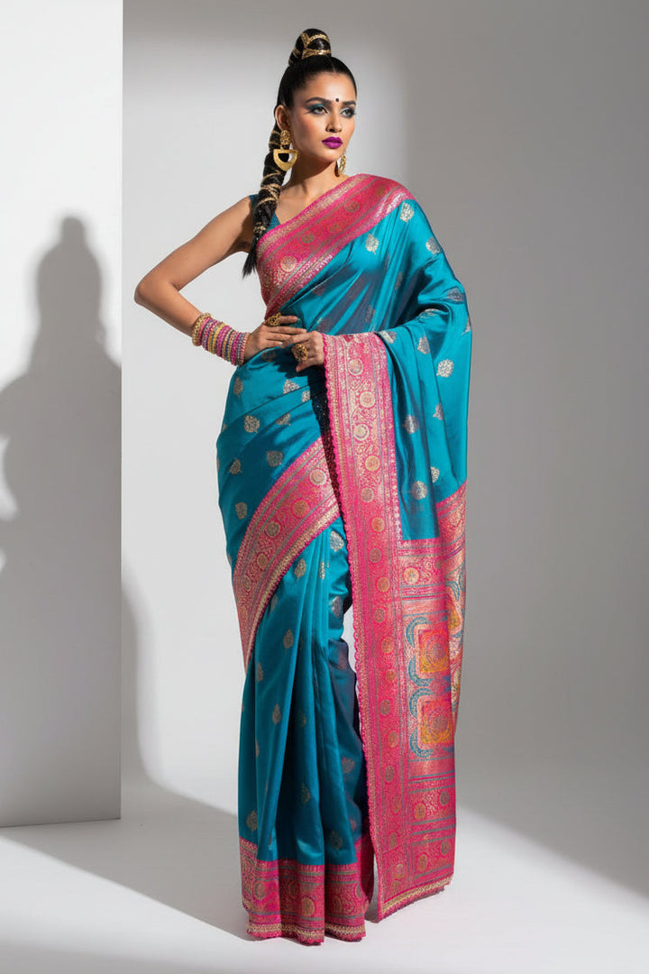 Slay the Drape Banarasi Silk Saree
