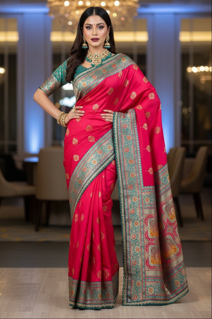 Slay the Drape Banarasi Silk Saree