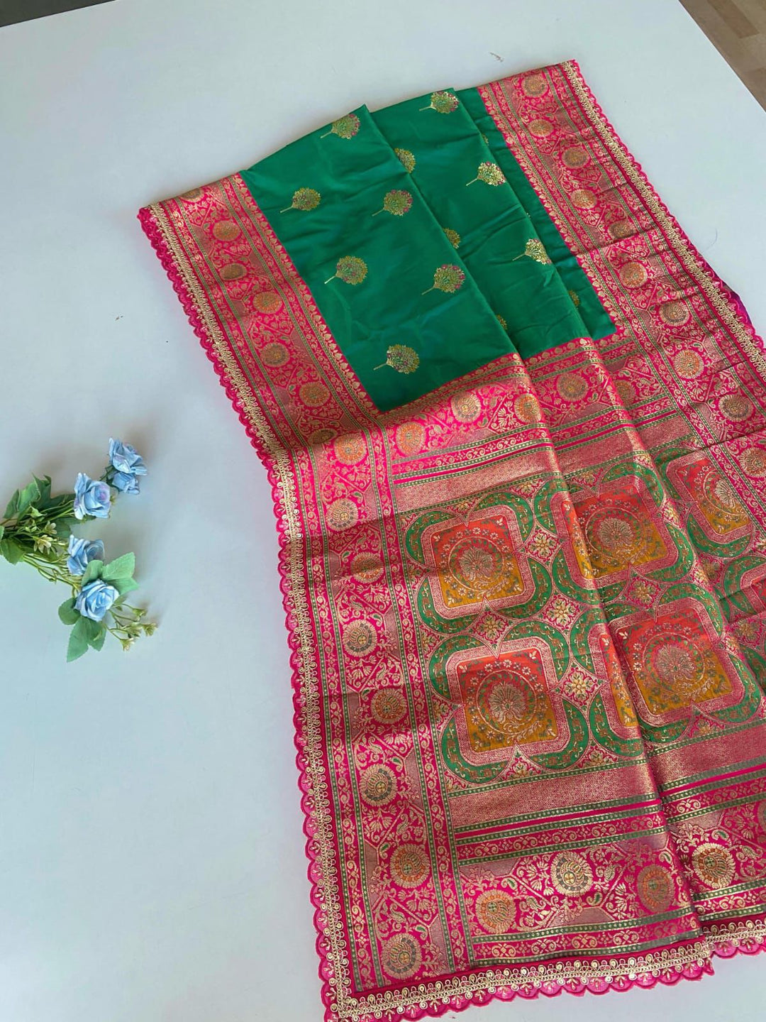 Slay the Drape Banarasi Silk Saree