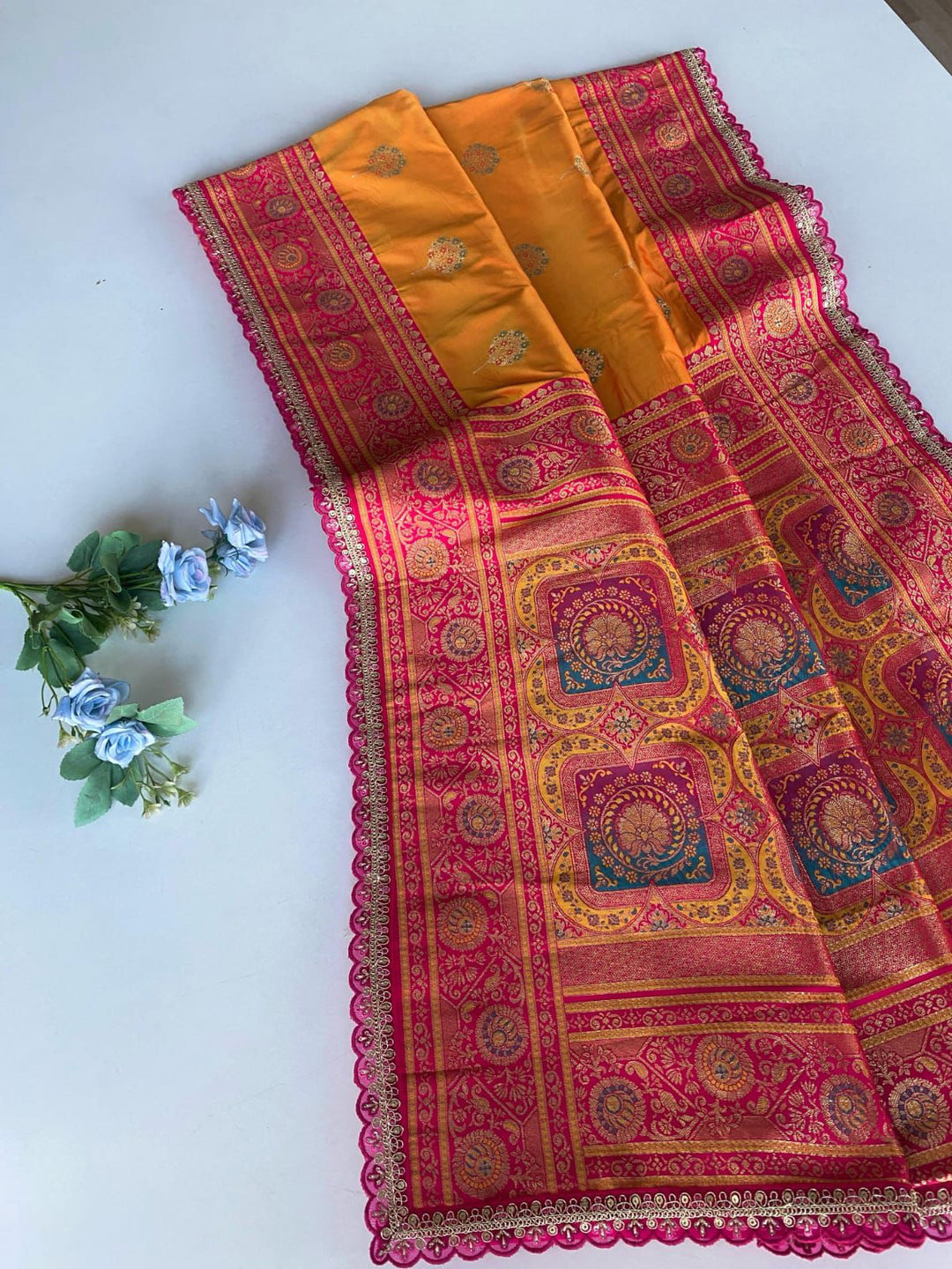 Slay the Drape Banarasi Silk Saree