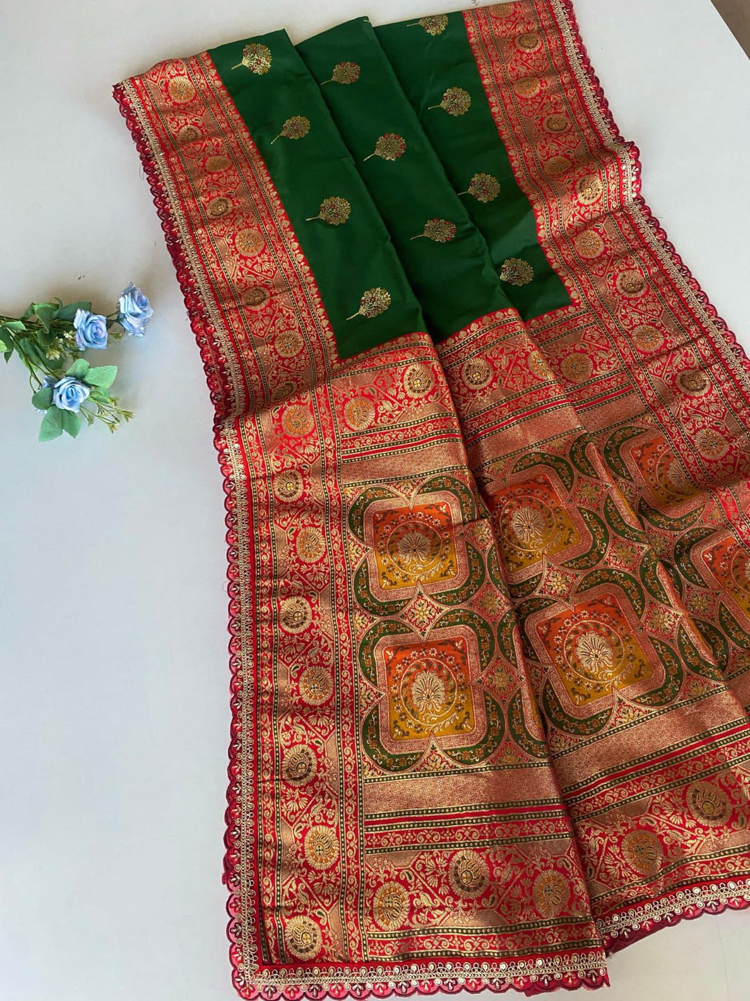 Slay the Drape Banarasi Silk Saree