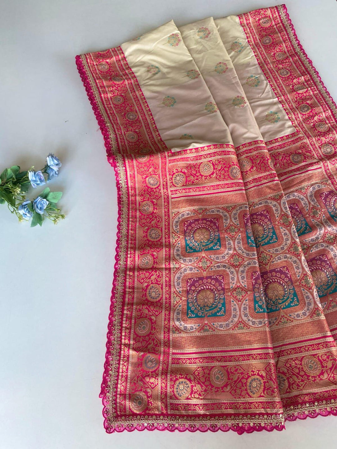 Slay the Drape Banarasi Silk Saree