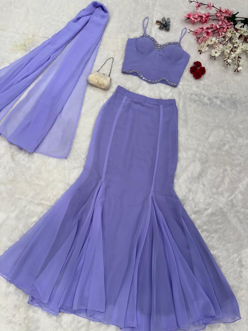 Oh! Valentine Georgette Dress