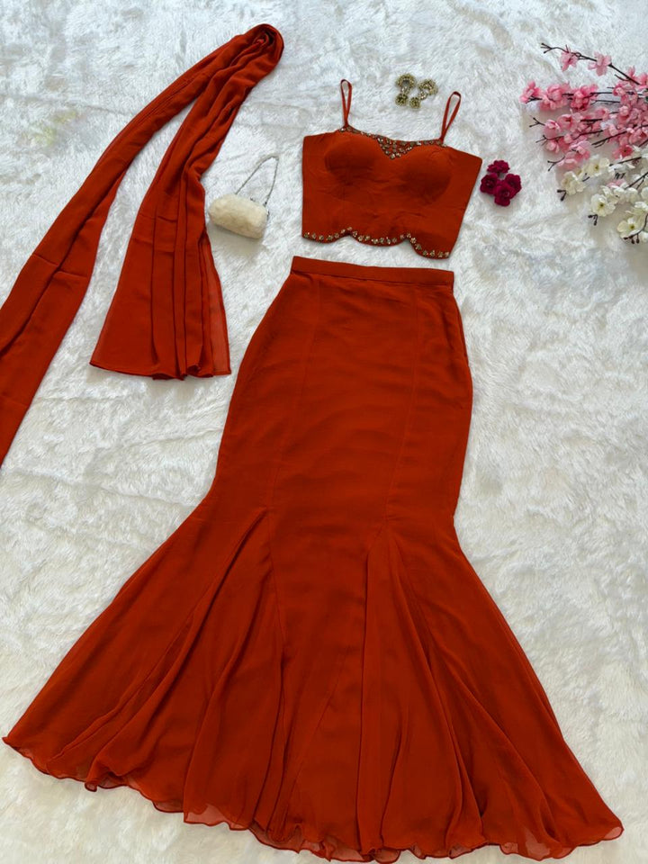Oh! Valentine Georgette Dress