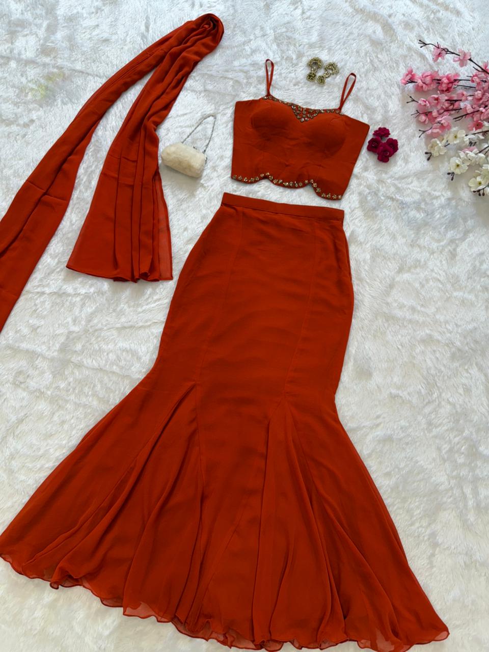 Oh! Valentine Georgette Dress