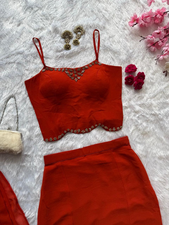 Oh! Valentine Georgette Dress