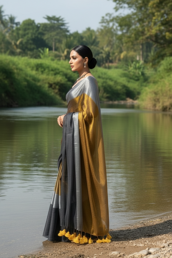 Mrittika Chhaya Tissue Silk Saree