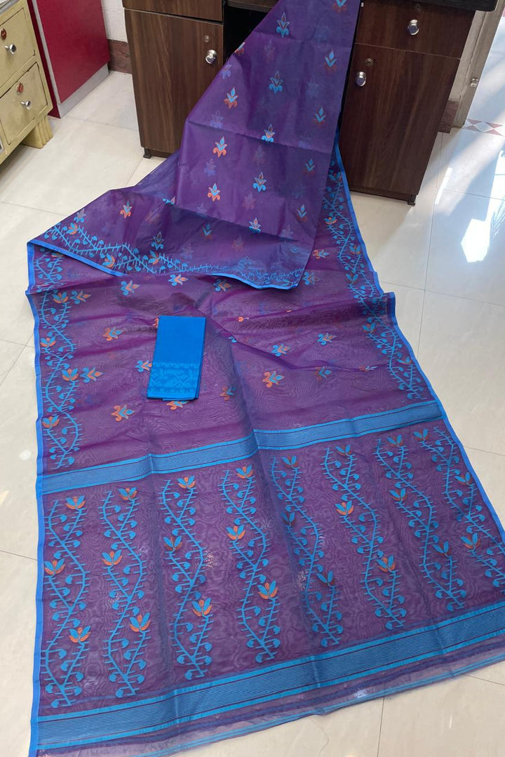 Tulir Taan Cotton Jamdani Saree