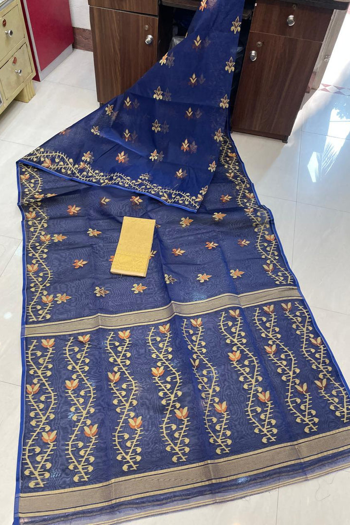 Tulir Taan Cotton Jamdani Saree