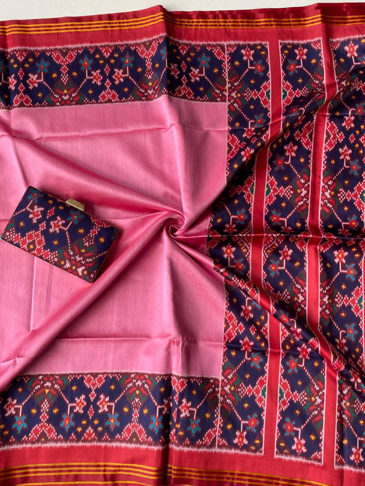 Rajrangini Patola Tussar Silk Saree