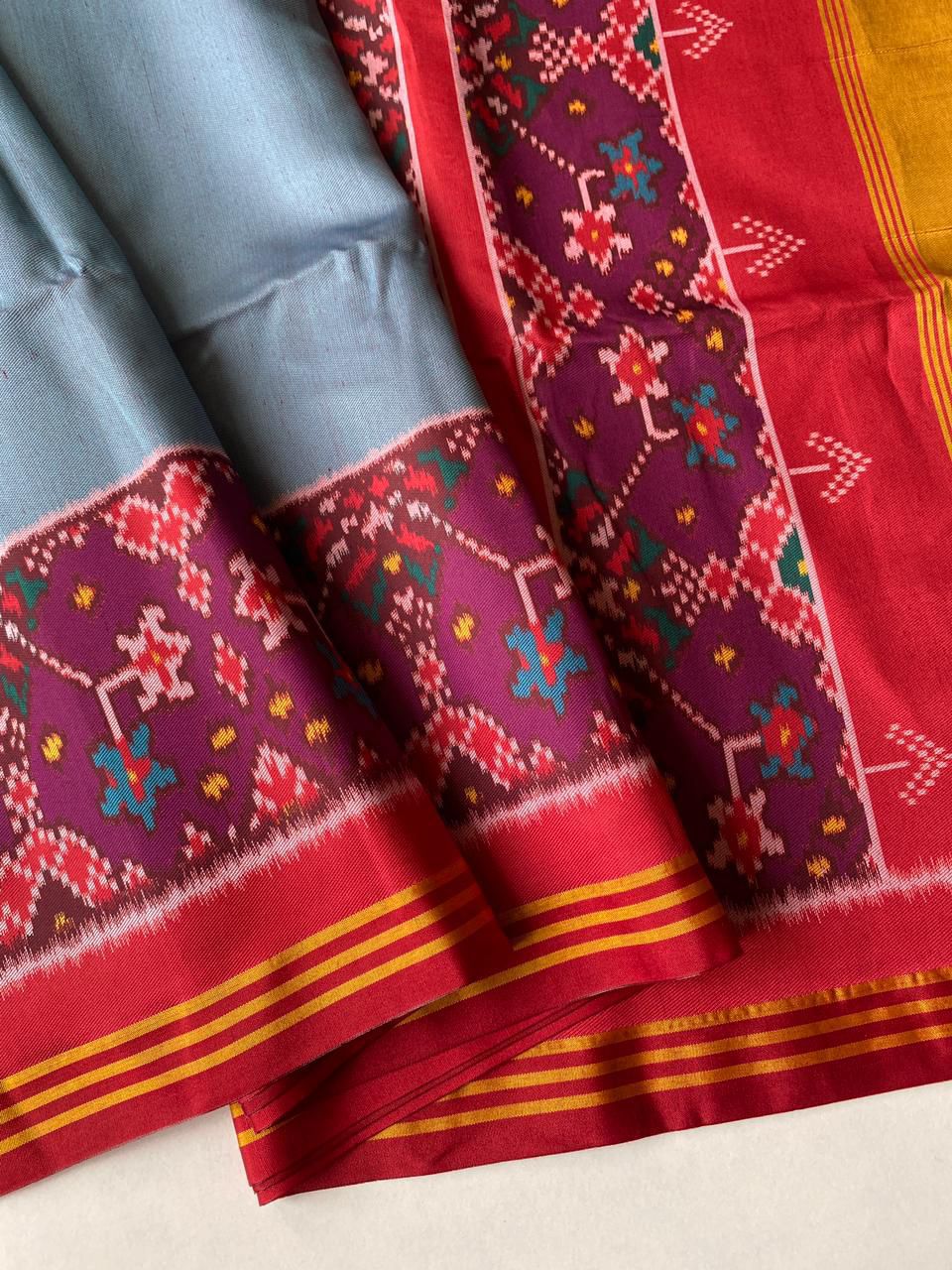Rajrangini Patola Tussar Silk Saree