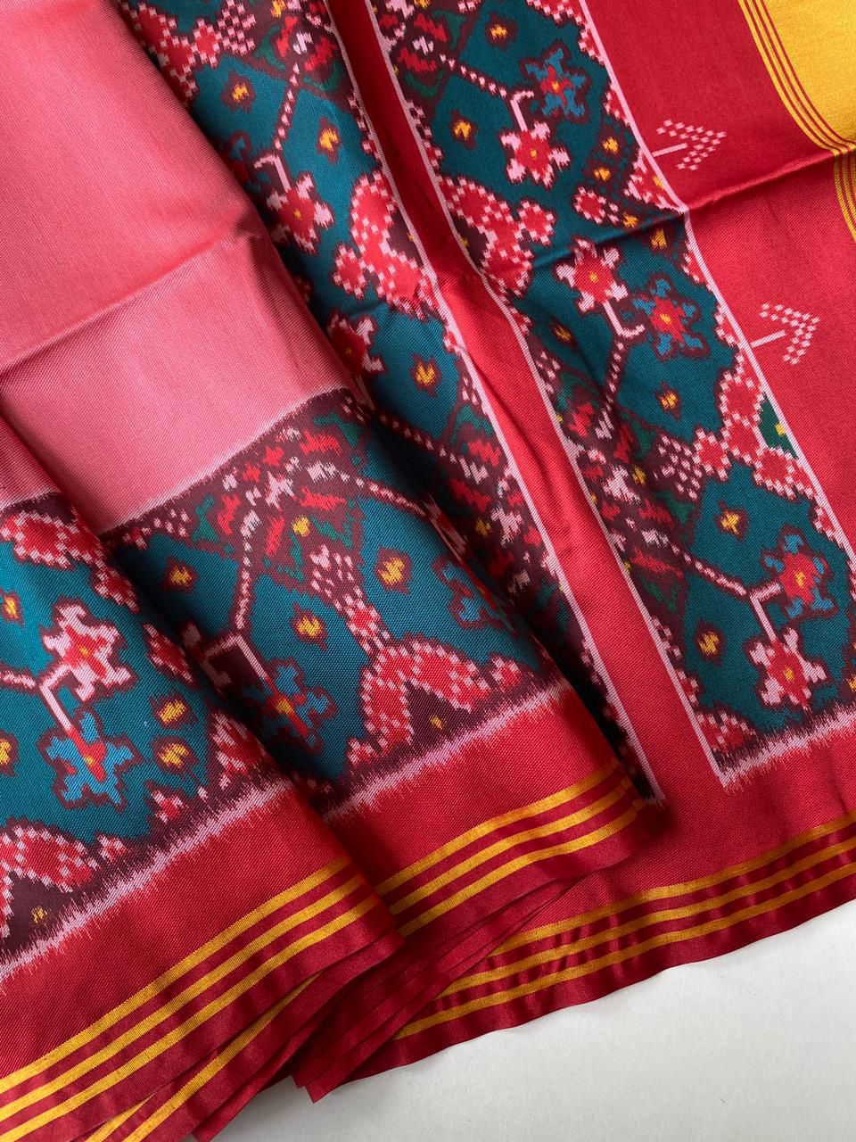 Rajrangini Patola Tussar Silk Saree