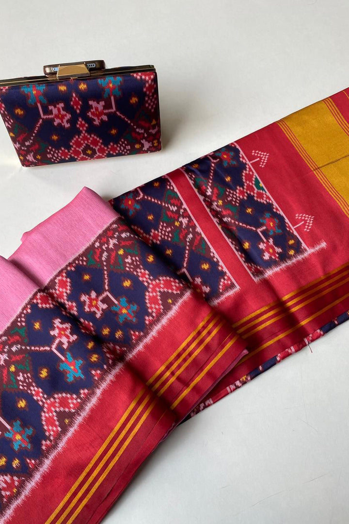 Rajrangini Patola Tussar Silk Saree