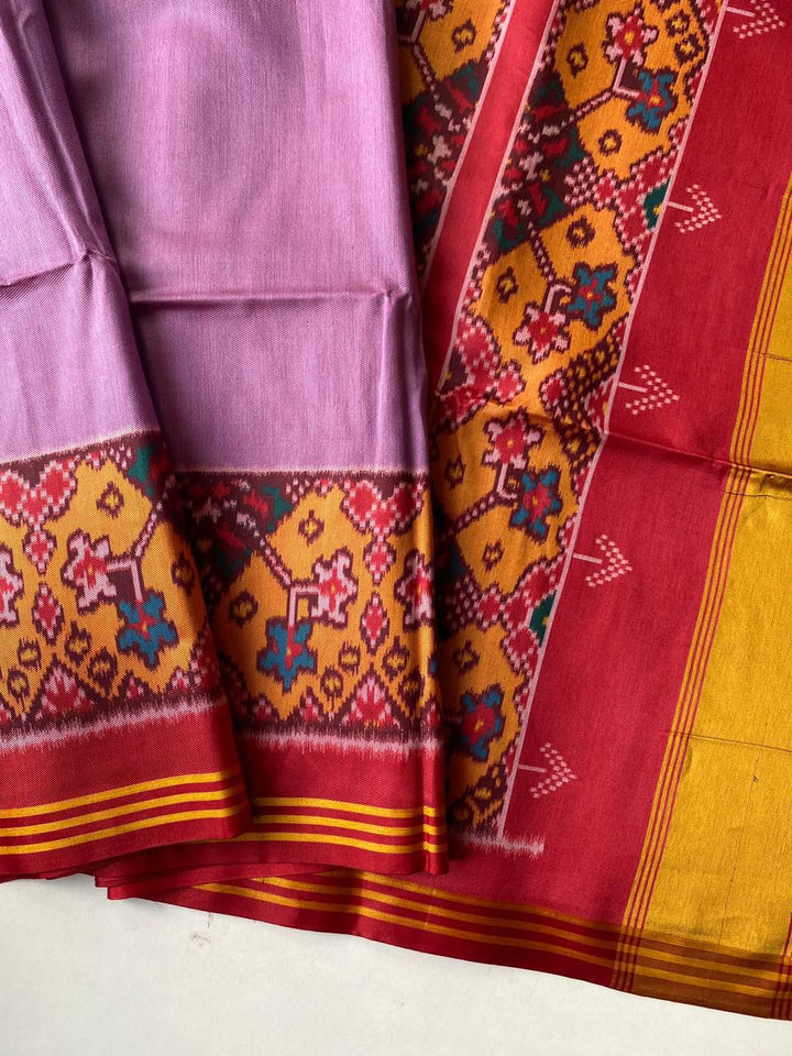 Rajrangini Patola Tussar Silk Saree
