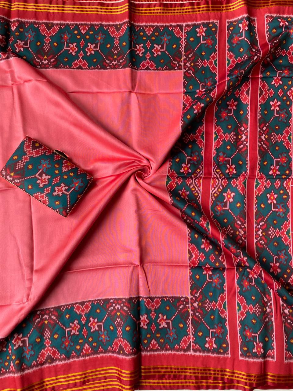 Rajrangini Patola Tussar Silk Saree