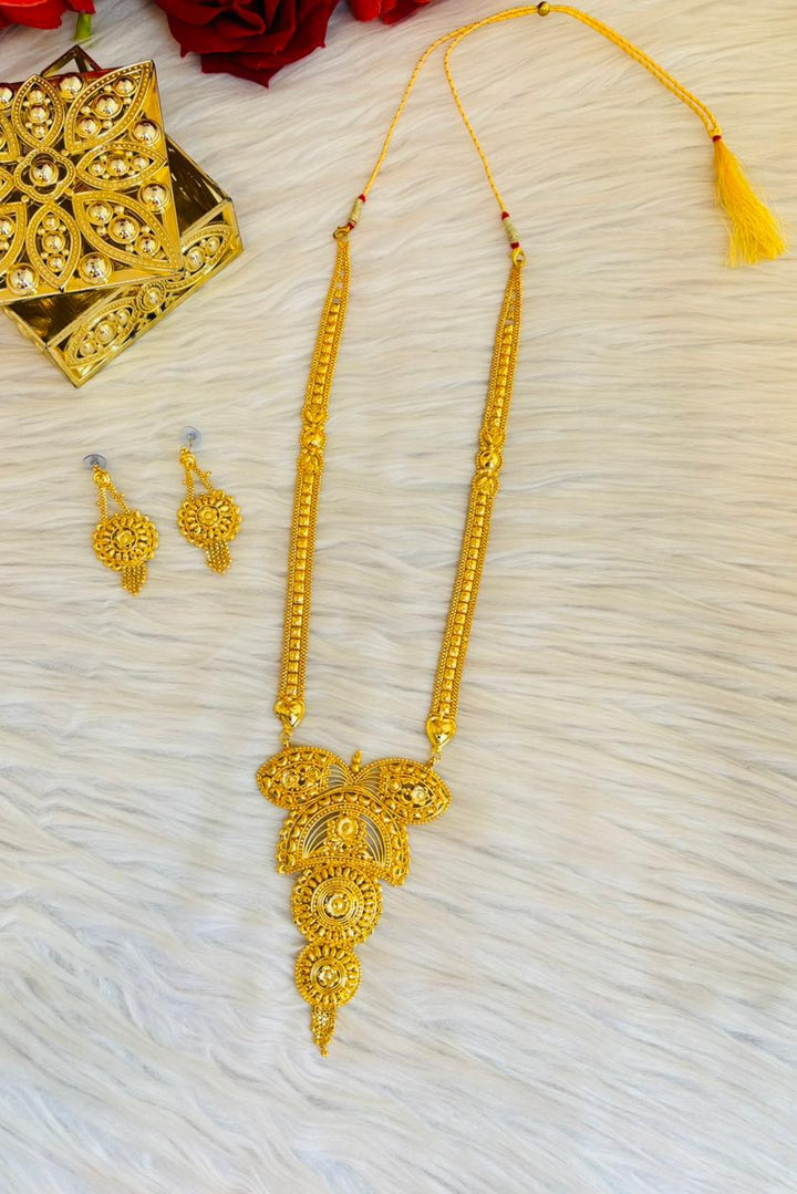 Golden Empress - Statement Necklace Set