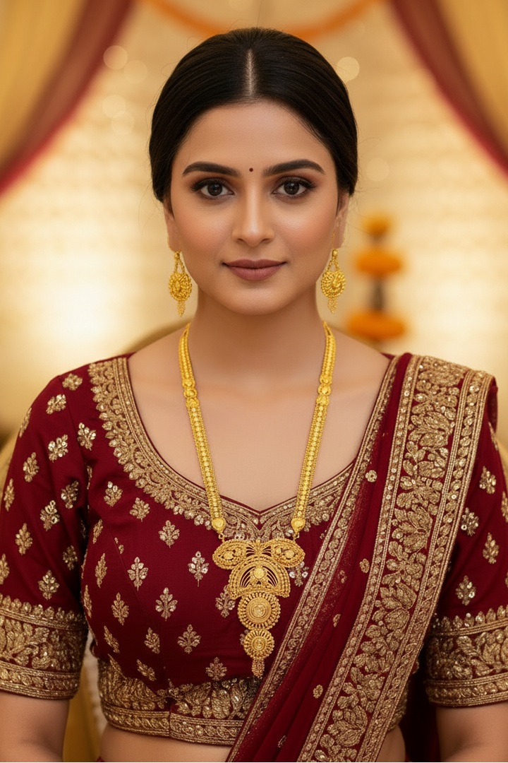 Golden Empress - Statement Necklace Set