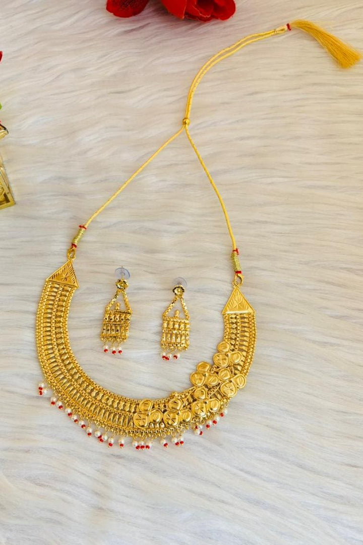 Glory Of Gold - Necklace Set(Jewellery)