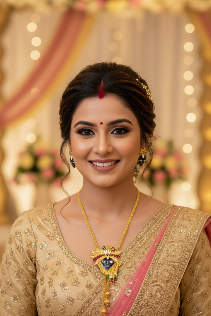 Murli Manohar(मुरली मनोहर)- Gold Plated Jewellery Set