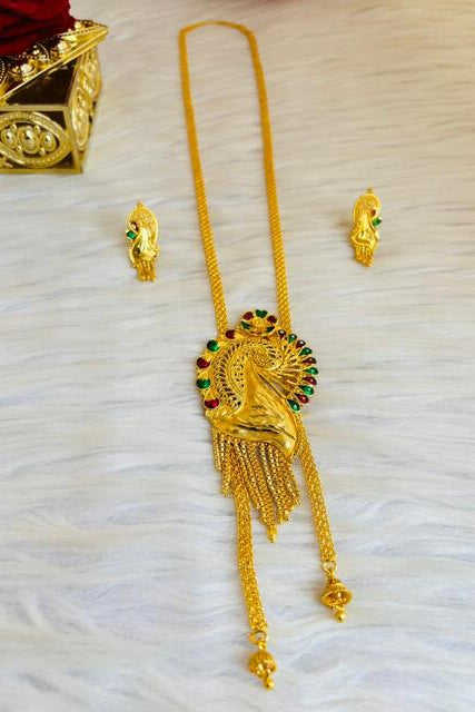 Akriti-Gold Plated Jewellery Set
