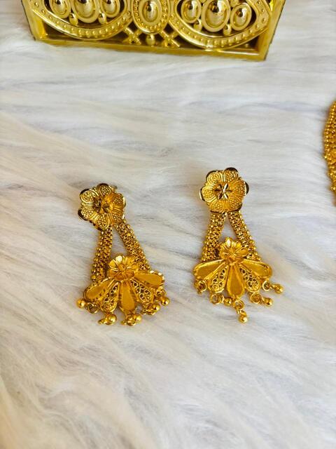 Golden Pride-Statement Necklace Set