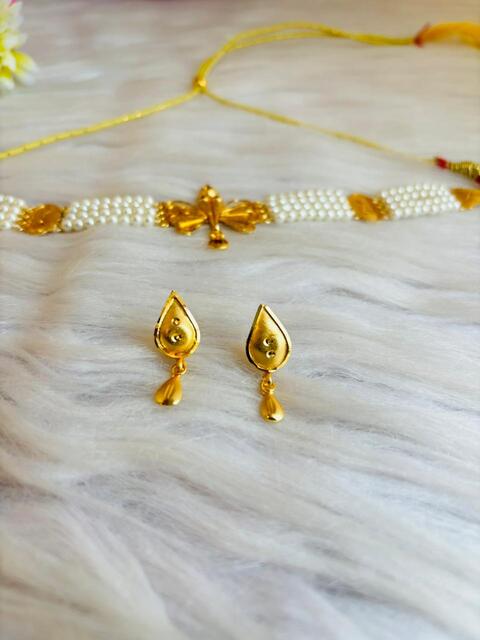 Alankar - Gold Plated Chocker Set