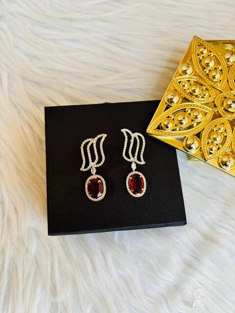 Star Of The Night-AD Setting Earrings