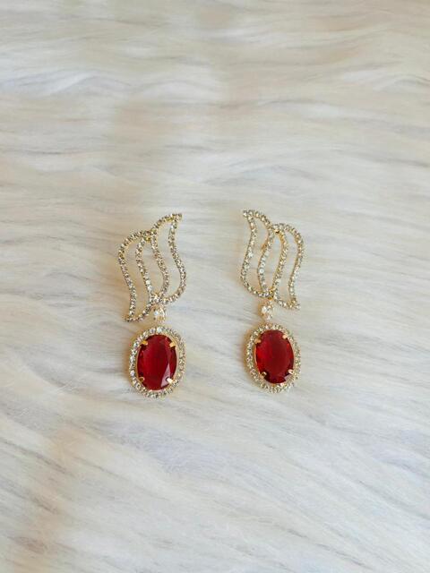 Star Of The Night-AD Setting Earrings