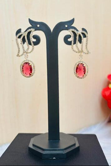 Star Of The Night-AD Setting Earrings