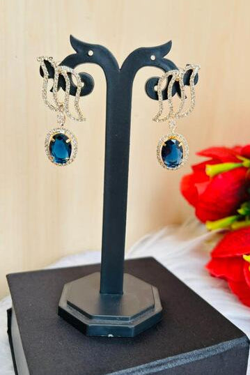 Star Of The Night-AD Setting Earrings