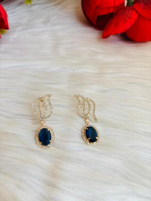 Star Of The Night-AD Setting Earrings